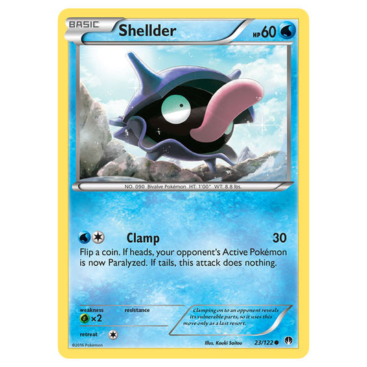 Pokemon - XY - BREAKpoint - Shellder - 23/122