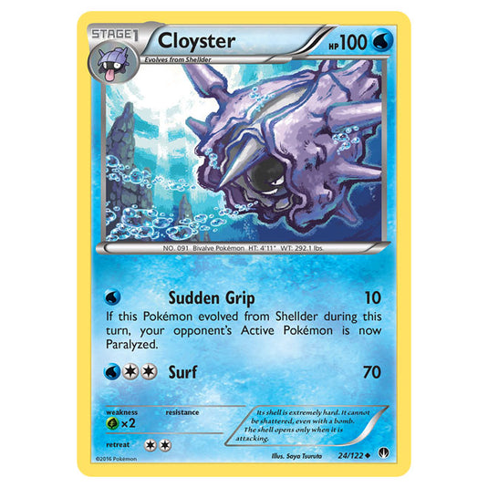 Pokemon - XY - BREAKpoint - Cloyster