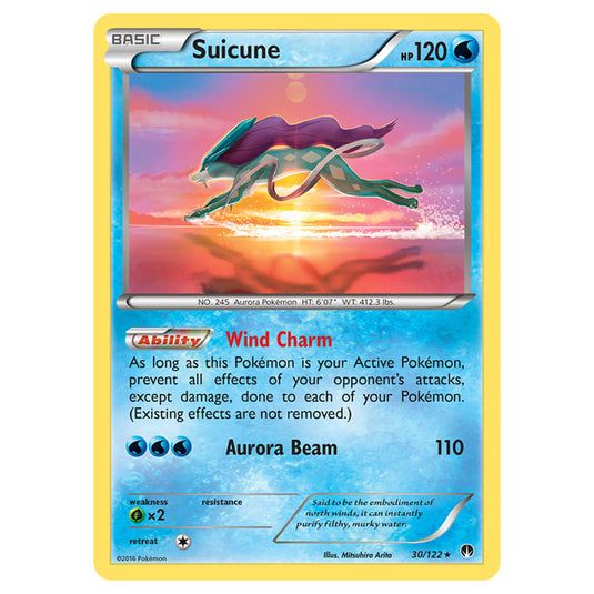 Pokemon - XY - BREAKpoint - Suicune - 30/122