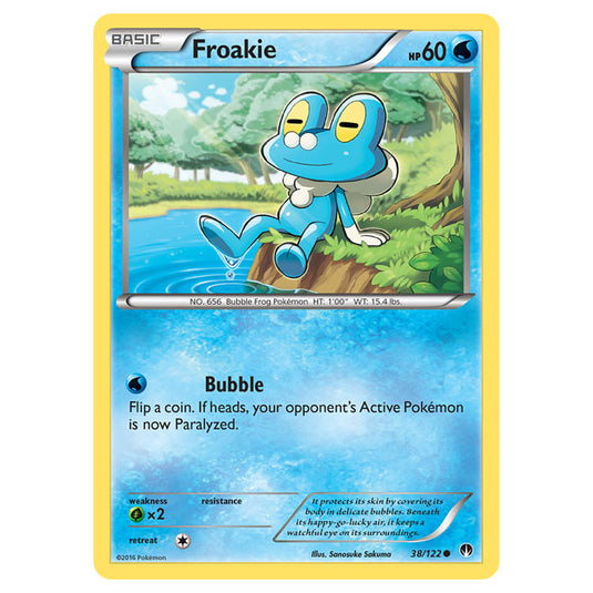 Pokemon - XY - BREAKpoint - Froakie - 38/122