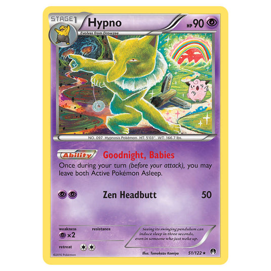 Pokemon - XY - BREAKpoint - Hypno - 51/122