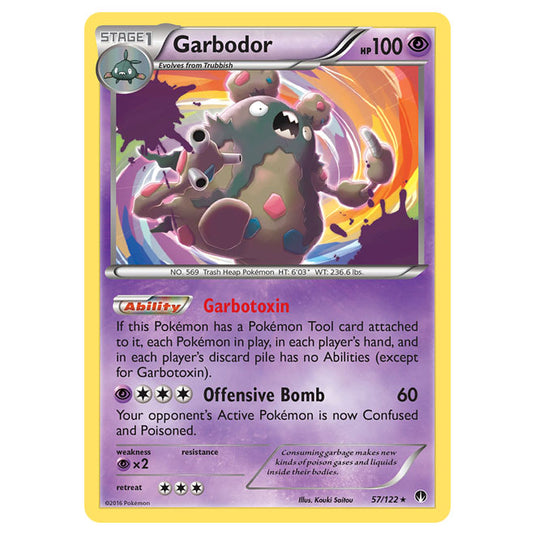 Pokemon - XY - BREAKpoint - Garbodor - 57/122