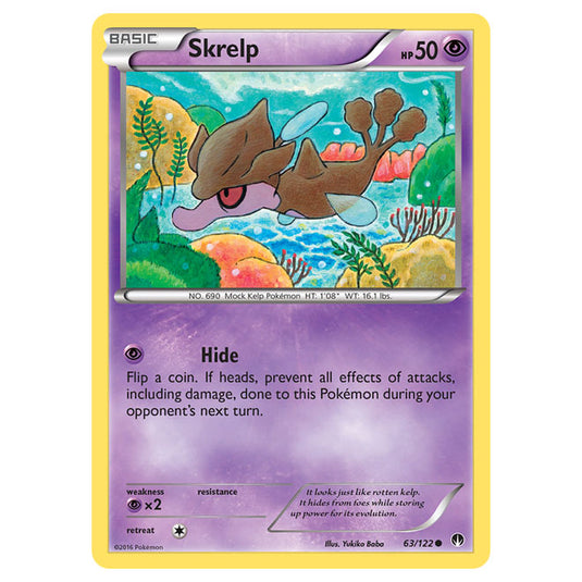 Pokemon - XY - BREAKpoint - Skrelp - 63/122