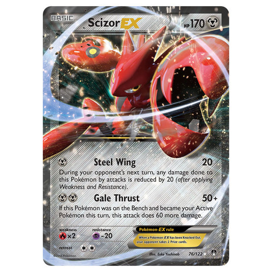 scizor pokemon card ex | Toys | 11162 Temporal Forces Holo Double Rare Nm Pokemon Tcg No Color Size Mega-Scizor-EX - 77/122 - Holo
