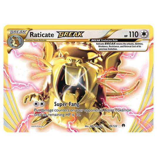 Pokemon - XY - BREAKpoint - Raticate BREAK