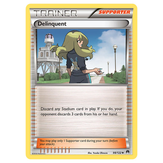 Pokemon - XY - BREAKpoint - Delinquent - 98/122