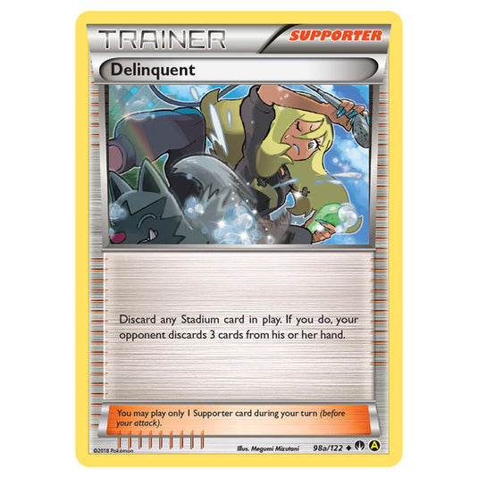 Pokemon - XY - BREAKpoint - Delinquent - 98a/122