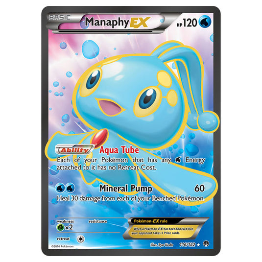 Pokemon - XY - BREAKpoint - Manaphy-EX - 116/122