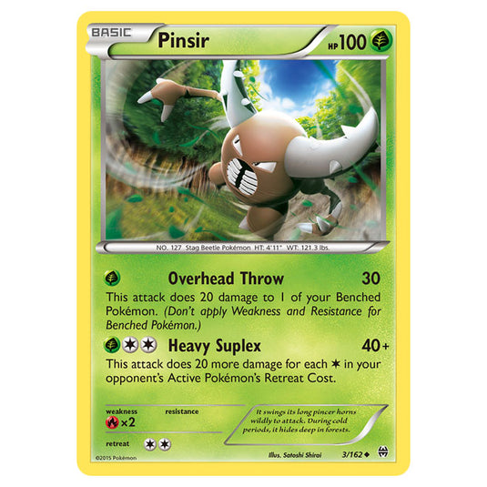 Pokemon - XY - BREAKthrough - Pinsir - 3/162