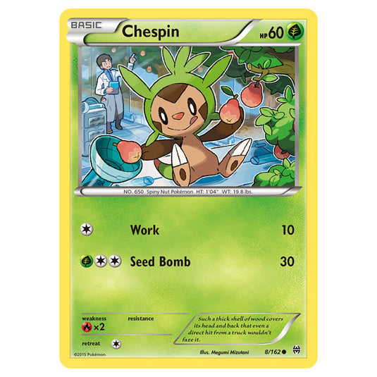 Pokemon - XY - BREAKthrough - Chespin - 9/162