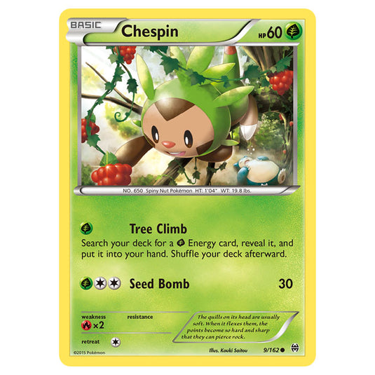 Pokemon - XY - BREAKthrough - Quilladin - 10/162