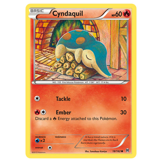 Pokemon - XY - BREAKthrough - Cyndaquil - 18/162