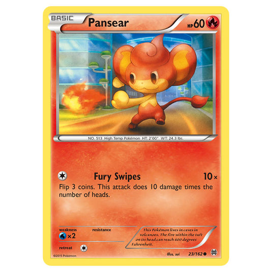 Pokemon - XY - BREAKthrough - Pansear - 23/162