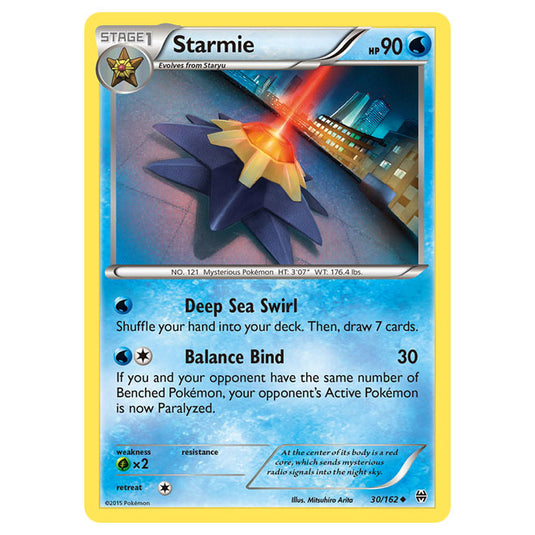 Pokemon - XY - BREAKthrough - Starmie - 30/162