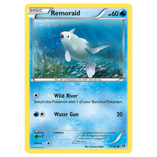 Pokemon - XY - BREAKthrough - Remoraid - 31/162