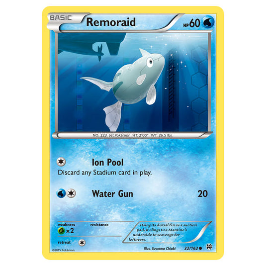 Pokemon - XY - BREAKthrough - Remoraid - 32/162 Pokemon - XY - BREAKthrough - Remoraid - 32/162