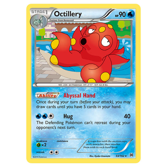 Pokemon - XY - BREAKthrough - Octillery - 33/162