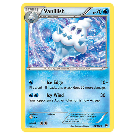 Pokemon - XY - BREAKthrough - Vanillish - 44/162