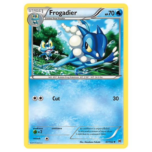 Pokemon - XY - BREAKthrough - Frogadier - 47/162