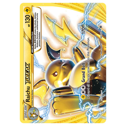 Pokemon - XY - BREAKthrough - Raichu BREAK - 50/162