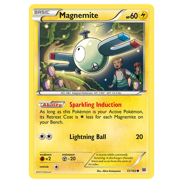 Pokemon - XY - BREAKthrough - Magnemite