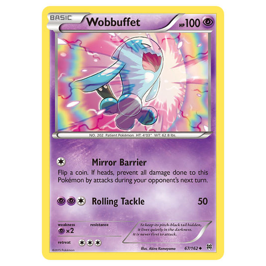 wobbuffet pokemon card Pokemon - XY - BREAKthrough - Wobbuffet