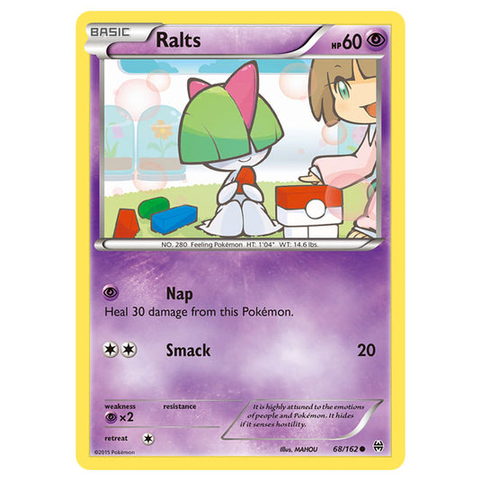 Pokemon - XY - BREAKthrough - Ralts - 68/162