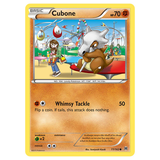 Pokemon - XY - BREAKthrough - Cubone - 77/162