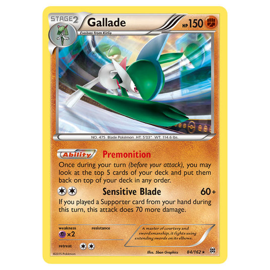 Pokemon - XY - BREAKthrough - Gallade - 84/162