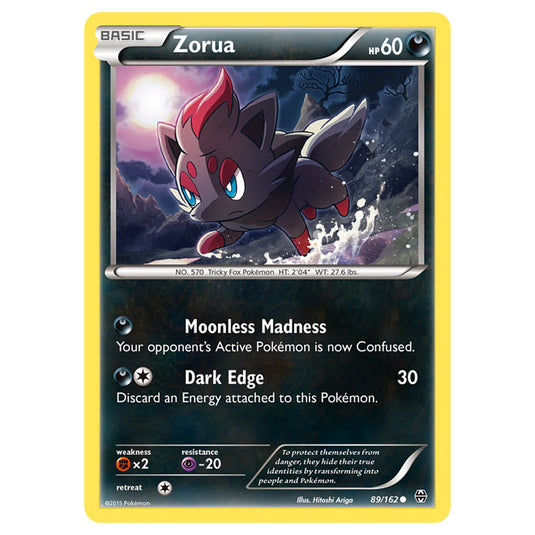 Pokemon - XY - BREAKthrough - Zorua - 89/162