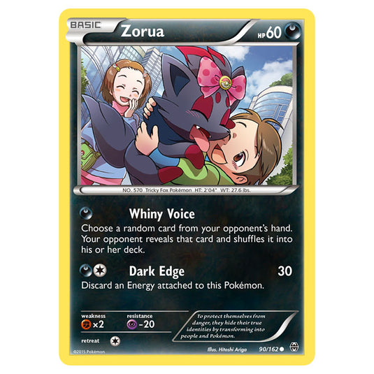 Pokemon - XY - BREAKthrough - Zorua - 90/162