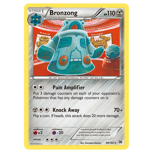 Pokemon - XY - BREAKthrough - Bronzong - 96/162