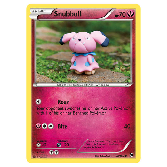 Pokemon - XY - BREAKthrough - Snubbull - 98/162