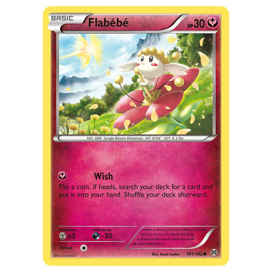 Pokemon - XY - BREAKthrough - Flabébé - 101/162