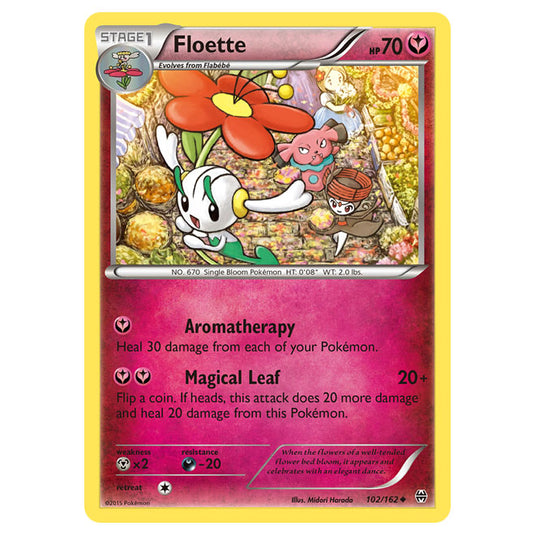 Pokemon - XY - BREAKthrough - Floette - 102/162