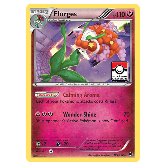 Pokemon - XY - BREAKthrough - Florges - 103/162 Pokemon - XY - BREAKthrough - Florges - 103/162