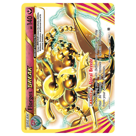florges break pokemon card price Single Sun and Moon - Cosmic Eclipse (Reverse Holo) Phantom Forces Florges EX Pokemon - Florges-Break (104/162) -