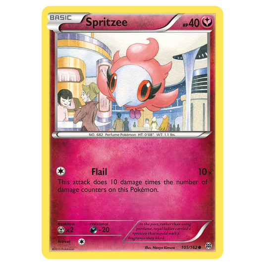 Pokemon - XY - BREAKthrough - Spritzee - 105/162