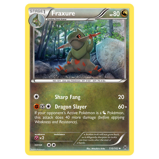 fraxure pokemon card value Pokemon - XY - BREAKthrough - Fraxure