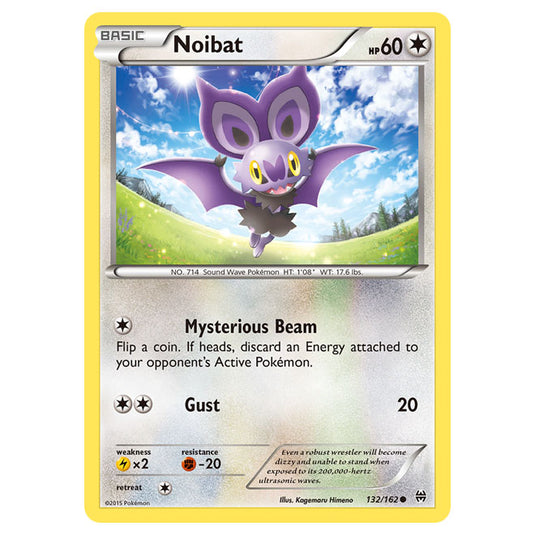Pokemon - XY - BREAKthrough - Noibat - 132/162