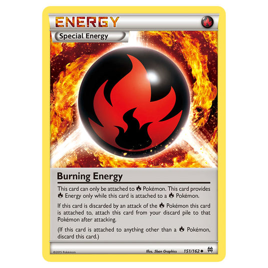 Pokemon - XY - BREAKthrough - Burning Energy - 151/162