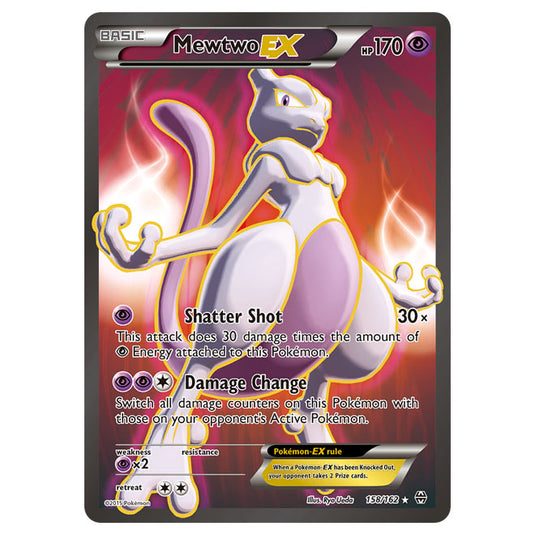 Pokemon - XY - BREAKthrough - Mewtwo-EX - 158/162 Pokemon - XY - BREAKthrough - Mewtwo-EX - 158/162