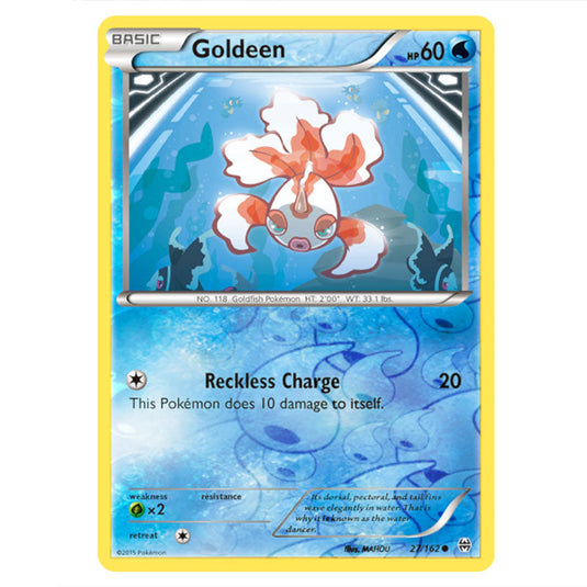 Pokemon - XY - BREAKthrough - Goldeen - 027/162 - (Reverse Holo)