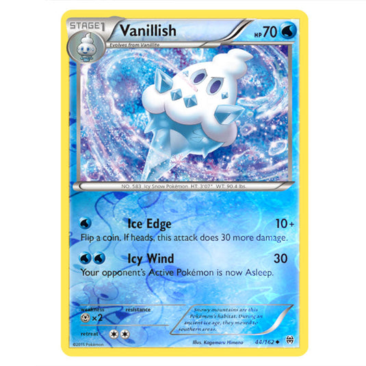 Pokemon - XY - BREAKthrough - Vanillish - 044/162 - (Reverse Holo)