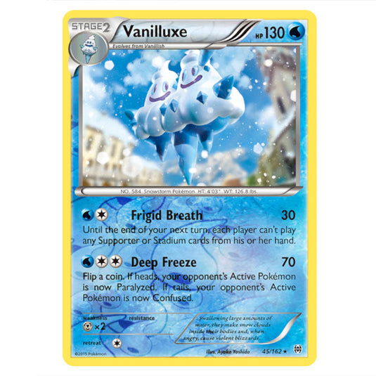 Pokemon - XY - BREAKthrough - Vanilluxe - 045/162 - (Reverse Holo)