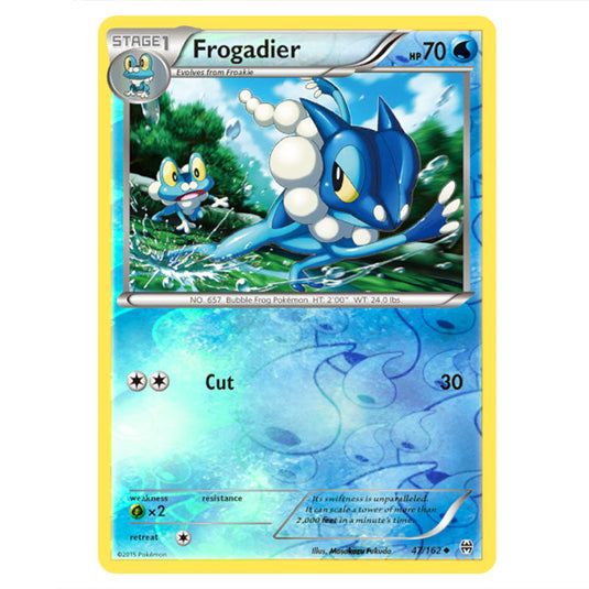 Pokemon - XY - BREAKthrough - Frogadier - 047/162 - (Reverse Holo)