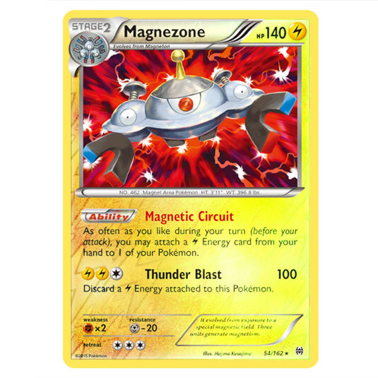 Pokemon - XY - BREAKthrough - Magnezone - 054/162 - (Reverse Holo)