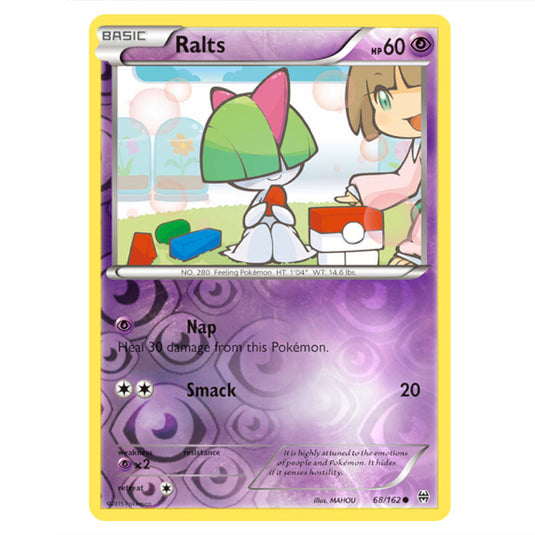 Pokemon - XY - BREAKthrough - Ralts - 068/162 - (Reverse Holo)