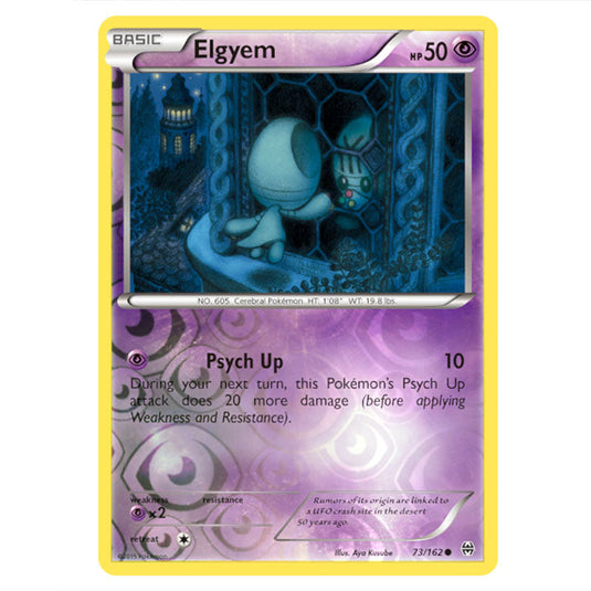 Pokemon - XY - BREAKthrough - Elgyem - 073/162 - (Reverse Holo)