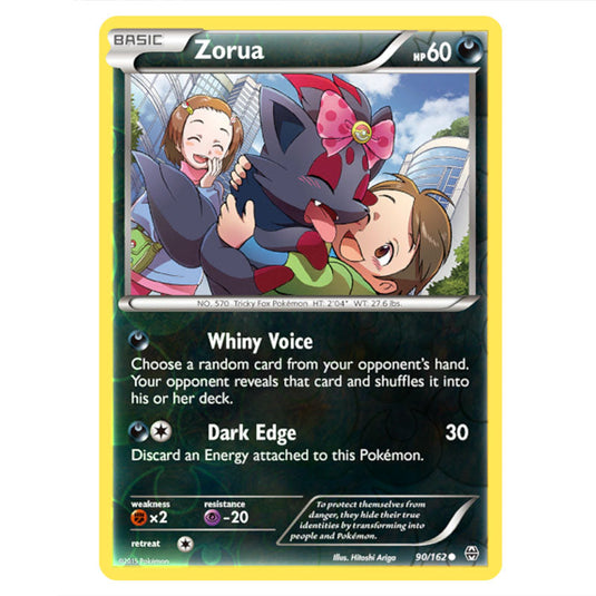 Pokemon - XY - BREAKthrough - Zorua - 090/162 - (Reverse Holo)